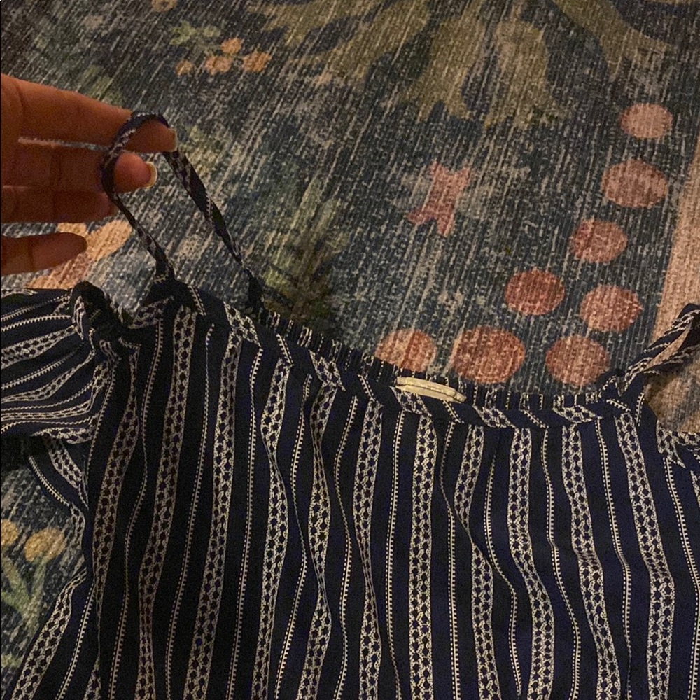 Striped Kids Dress - Picture 2 of 5